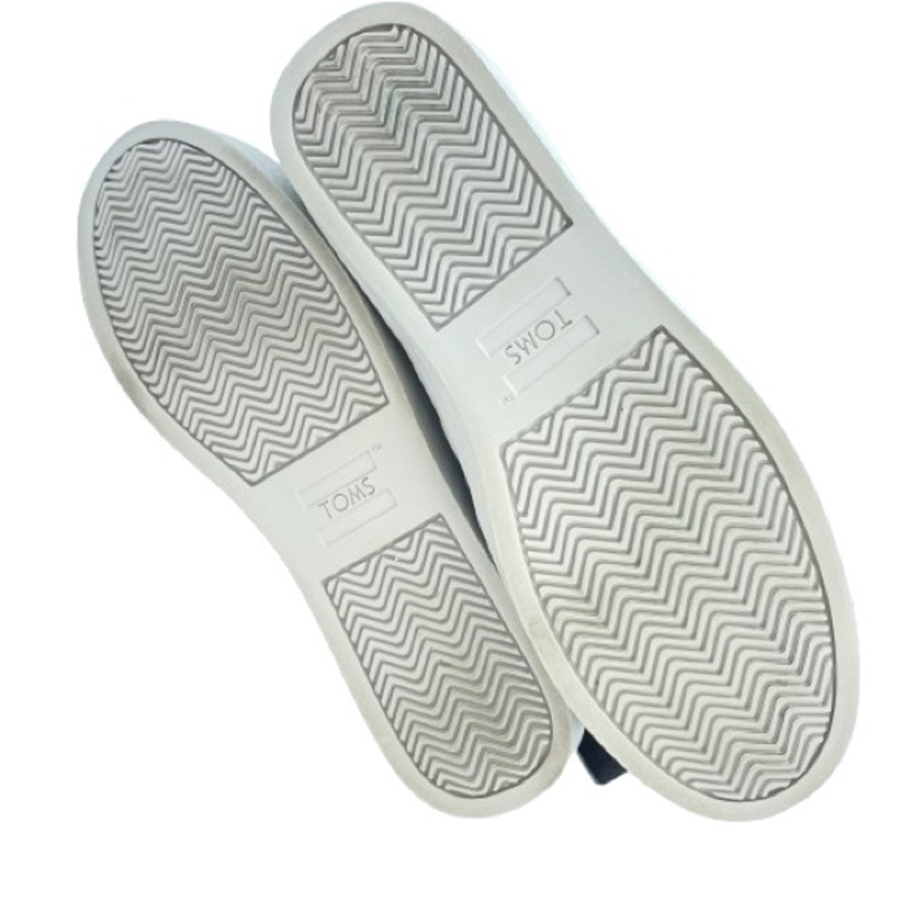TOMS Bryce Slip On Sneakers | Gray Suede | Mid-Top Shoes Booties W 8 - Picture 8 of 12